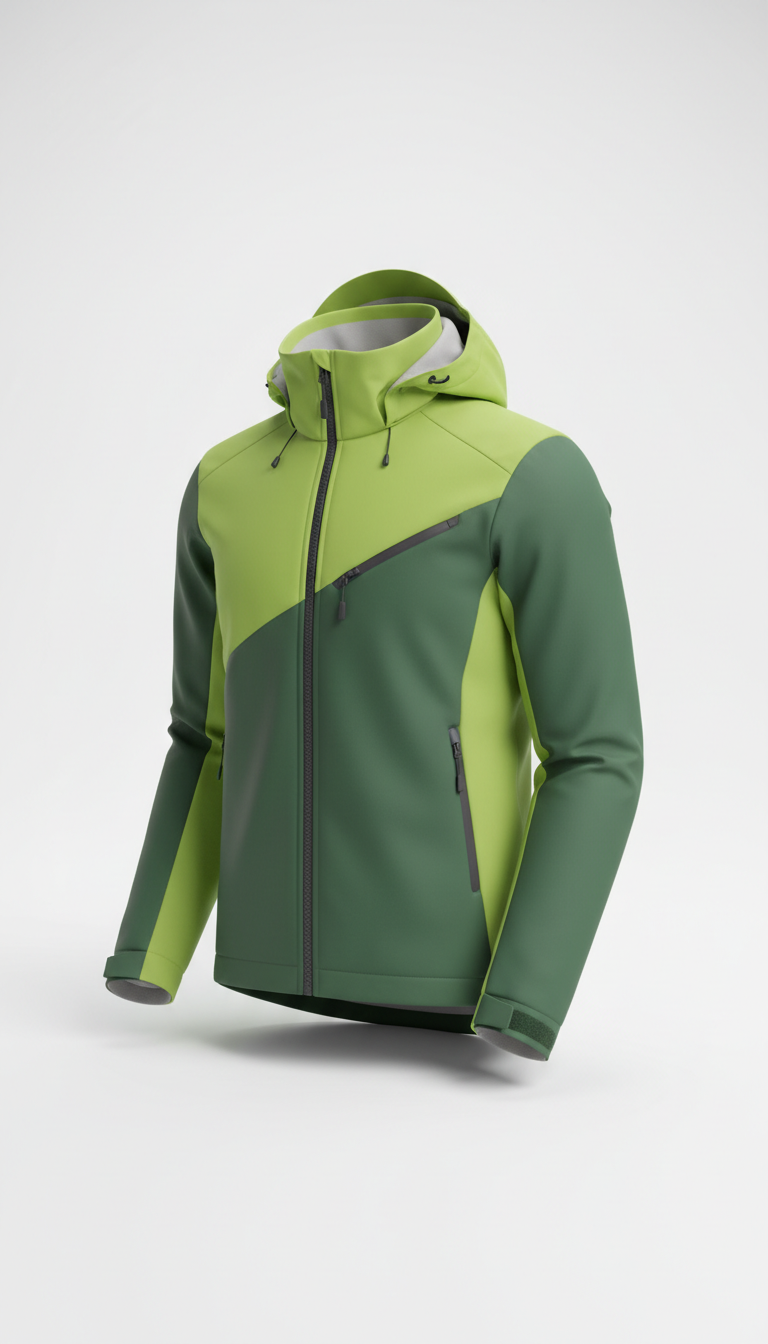 Outerwear Jacket in Citrus Moss